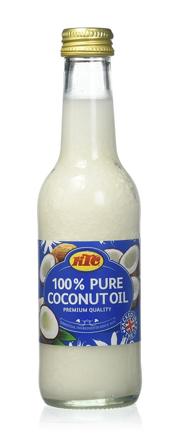 Olio di cocco in bottiglia - KTC 250 ml.